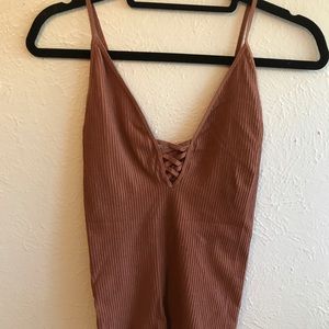 🧡Free People stretchy tank top🧡